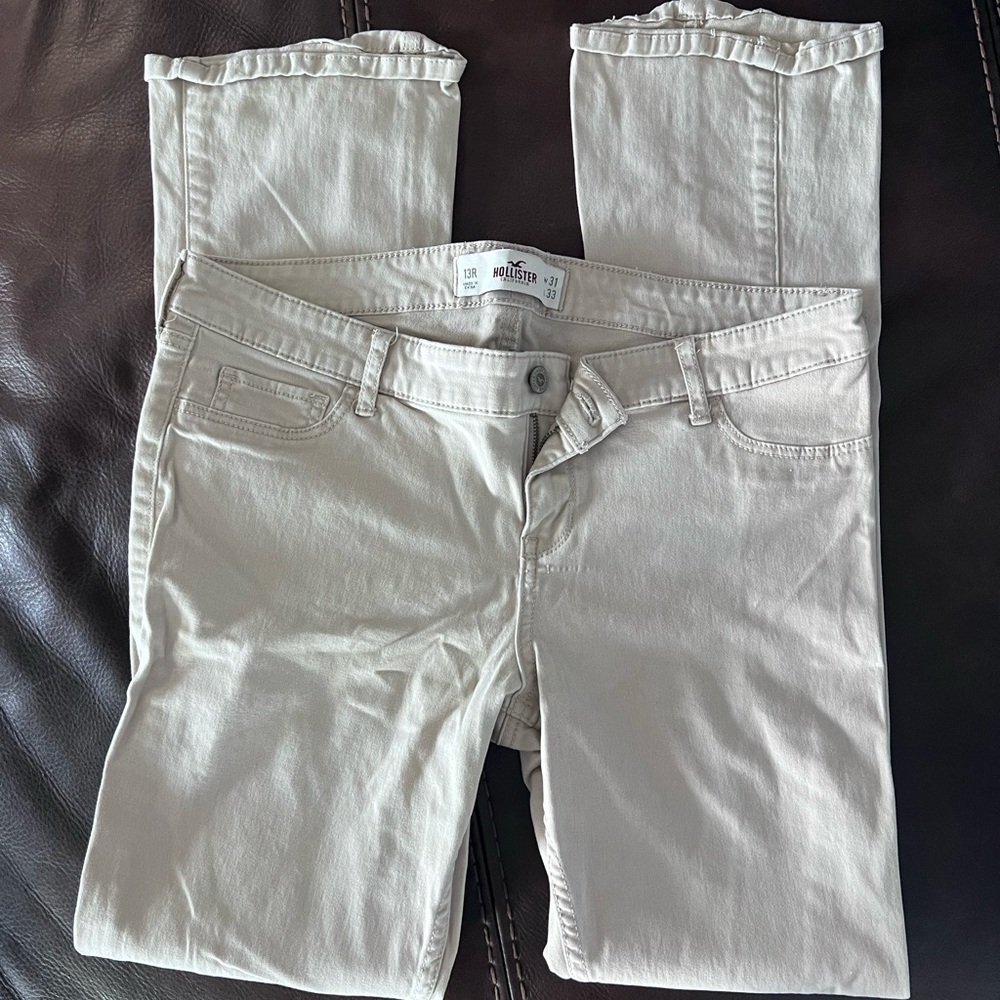 Hollister straight skinny jeans size 13